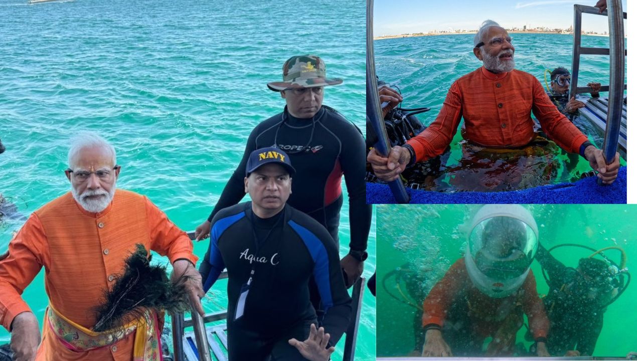 pm modi in dwarka