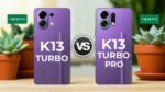Oppo K13 Turbo 5G vs K13 Turbo Pro 5G